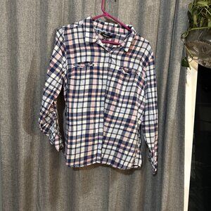 Women’s Relativity Plaid Flannel Long Sleeve Extra Large